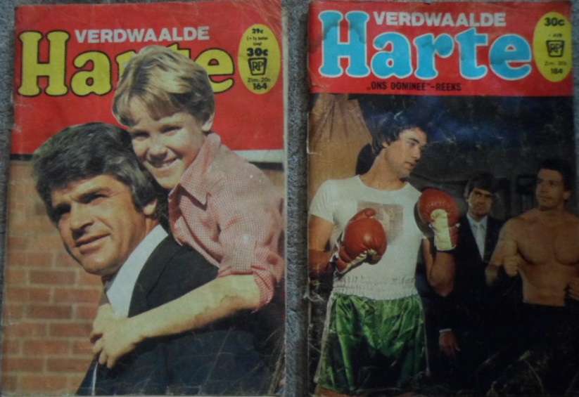 2 Verdwaalde Harte Fotoverhale. Prys is vir albei.