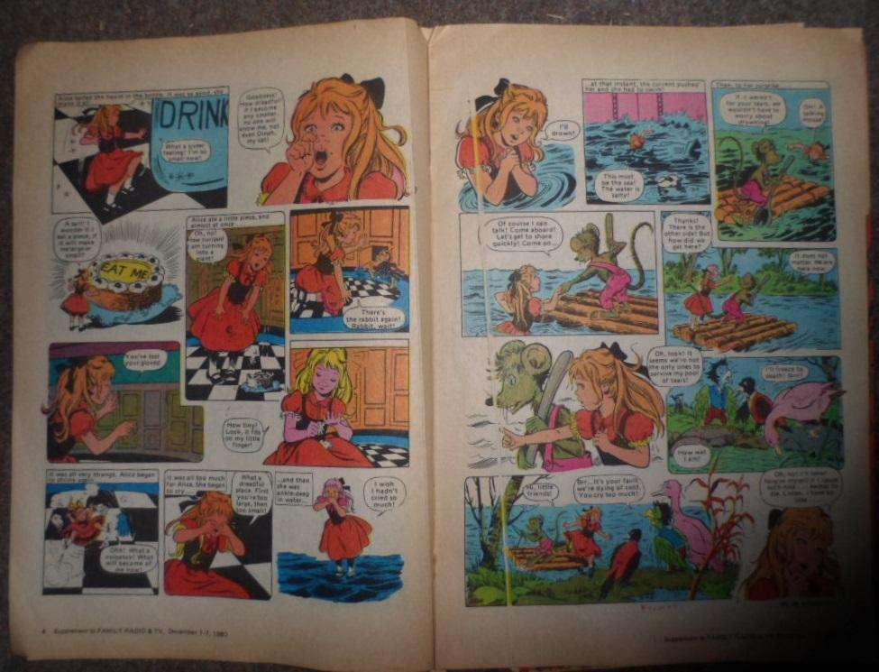 Comics Lot 1.  Alice's Adventures in Wonderland.