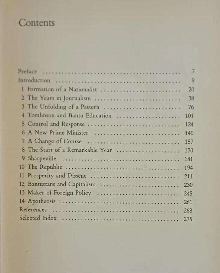 Architect of Apartheid. HF Verwoerd: an Appraisal.- Henry Kenny.