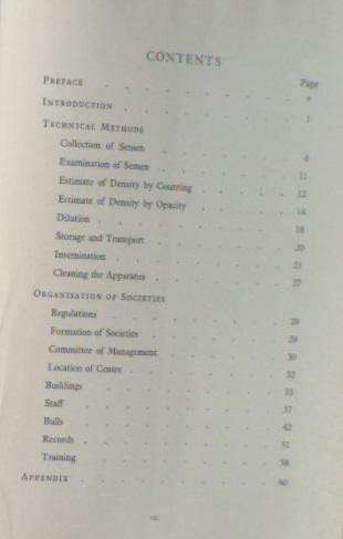 The Artificial Insemination of Cattle.  1949.