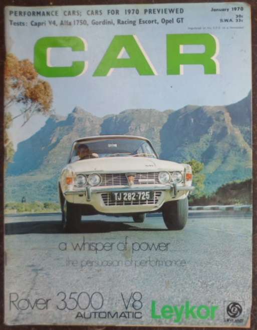 CAR Magazine. Jan 1970.