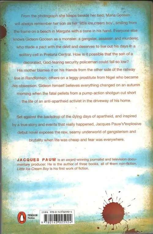 Little Ice Cream Boy - Jacques Pauw. Excellent condition.