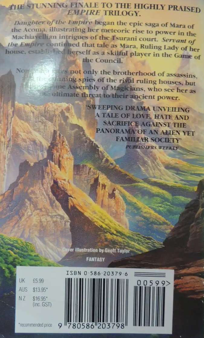 Mistress of the Empire - Raymond E. Fest & J Wurts.