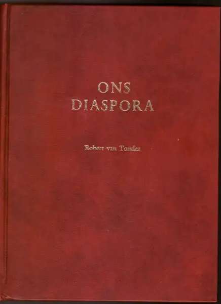Ons Diaspora - Robert van Tonder.