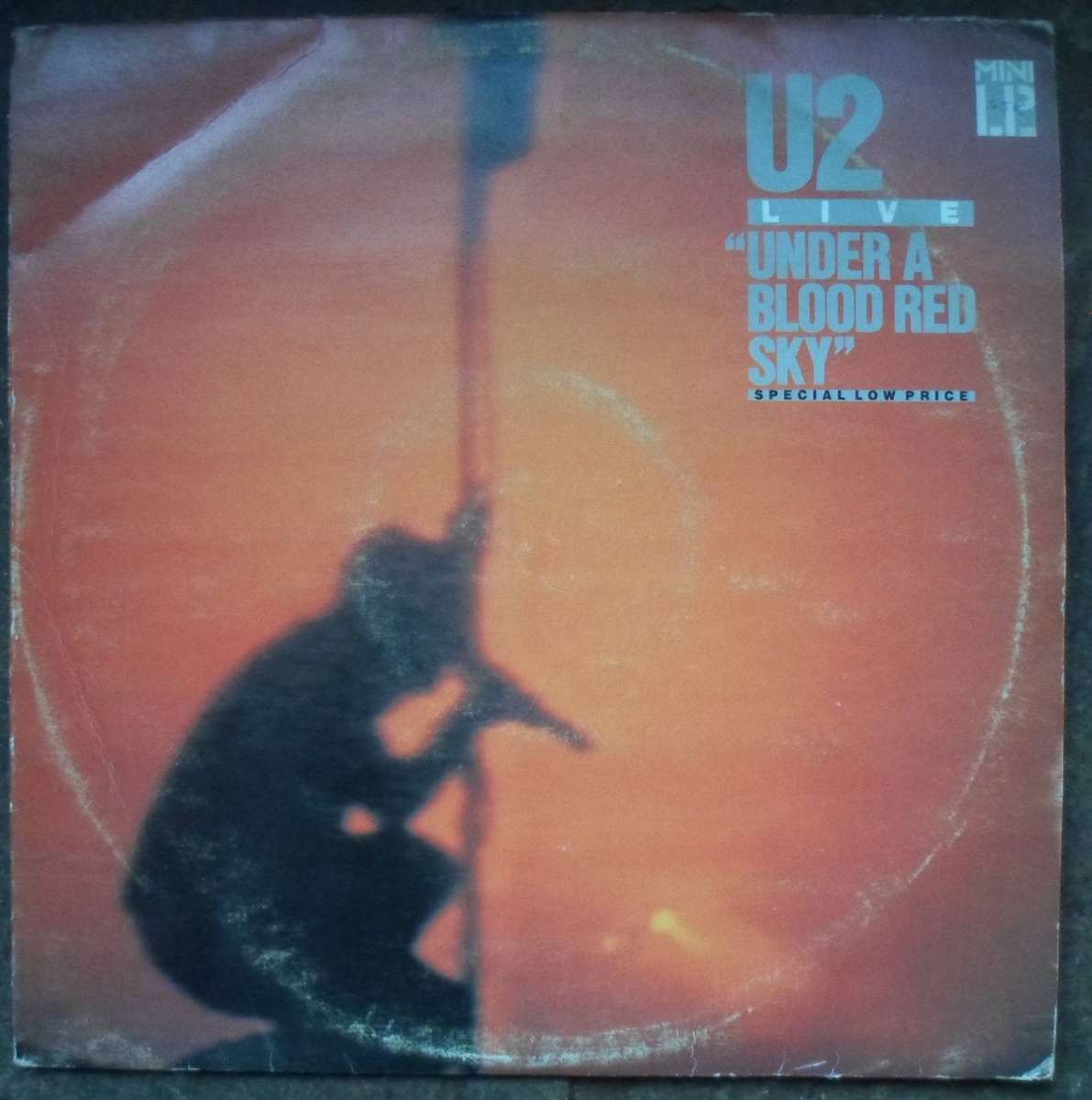 U2 Live. Under a Blood Red Sky. Vinyl LP.