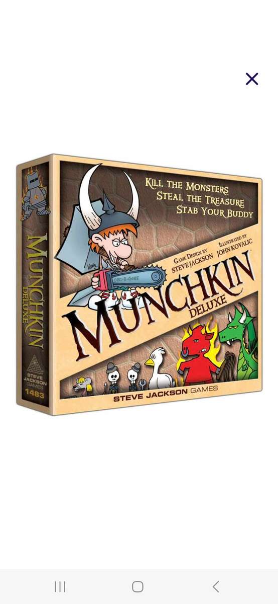 Munchkin Deluxe Board Game