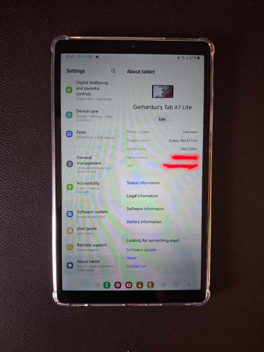 Samsung Galaxy Tab A7 Lite - LIKE BRAND NEW