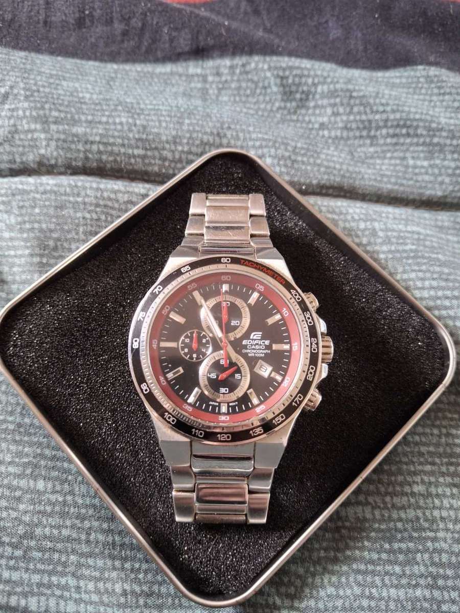 Casio Edifice Chronograph WR 100m Watch