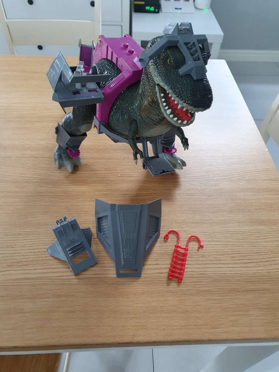 Vintage Tyco 1988 Tyrannosaurus Rex Dino-Rider T-Rex