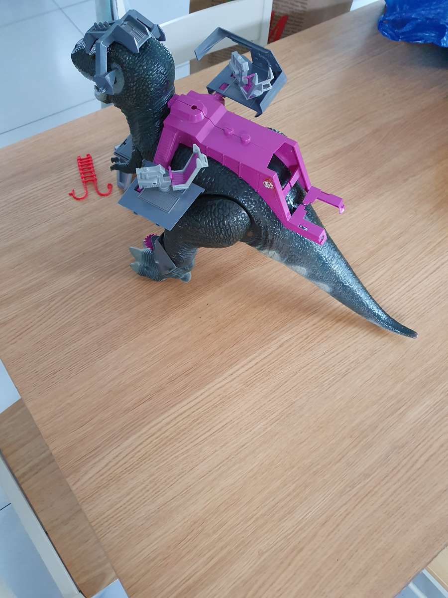 Vintage Tyco 1988 Tyrannosaurus Rex Dino-Rider T-Rex