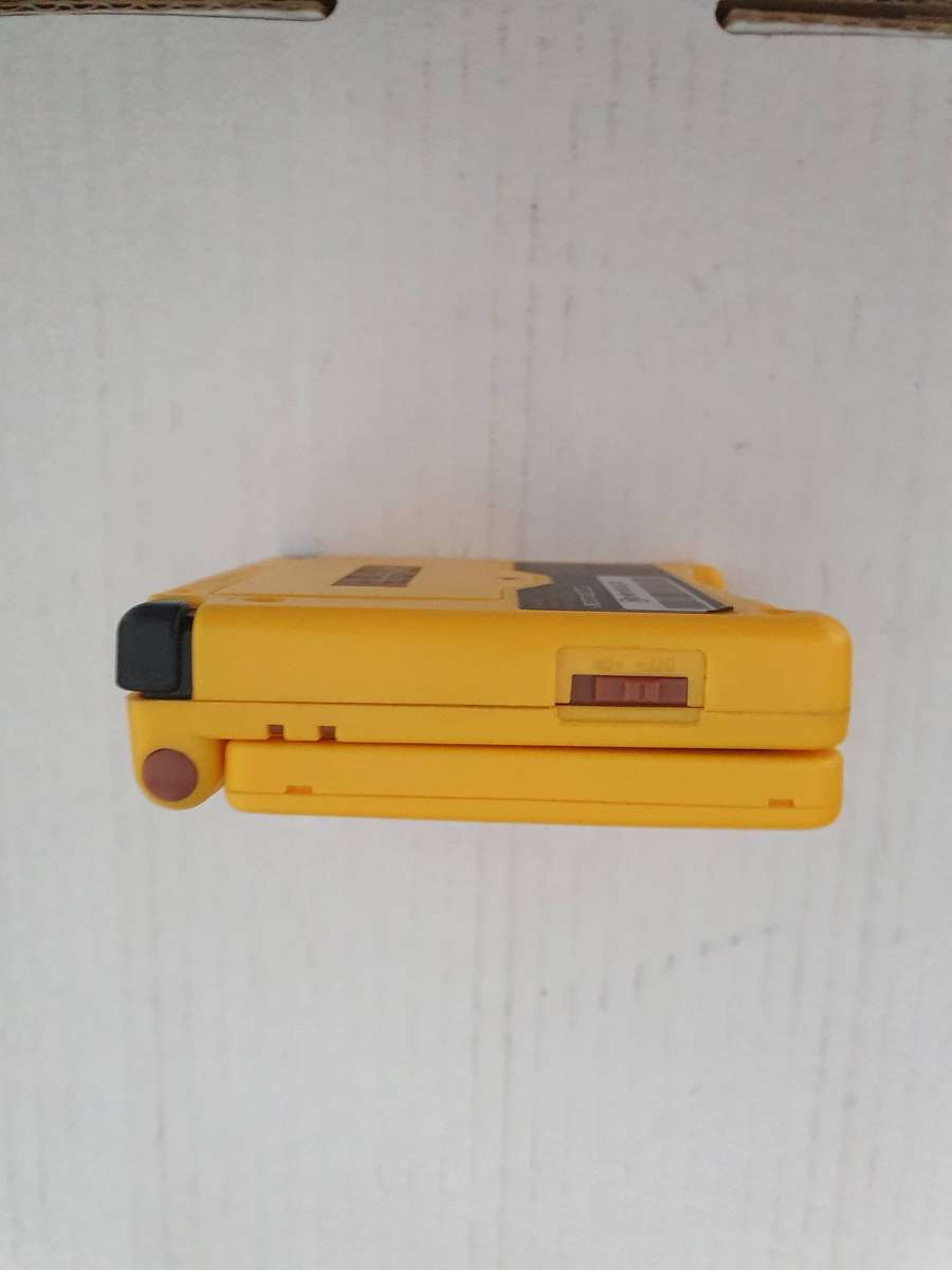 Nintendo Game Boy Advance SP Pikachu Handheld System - AGS-101 + Charger