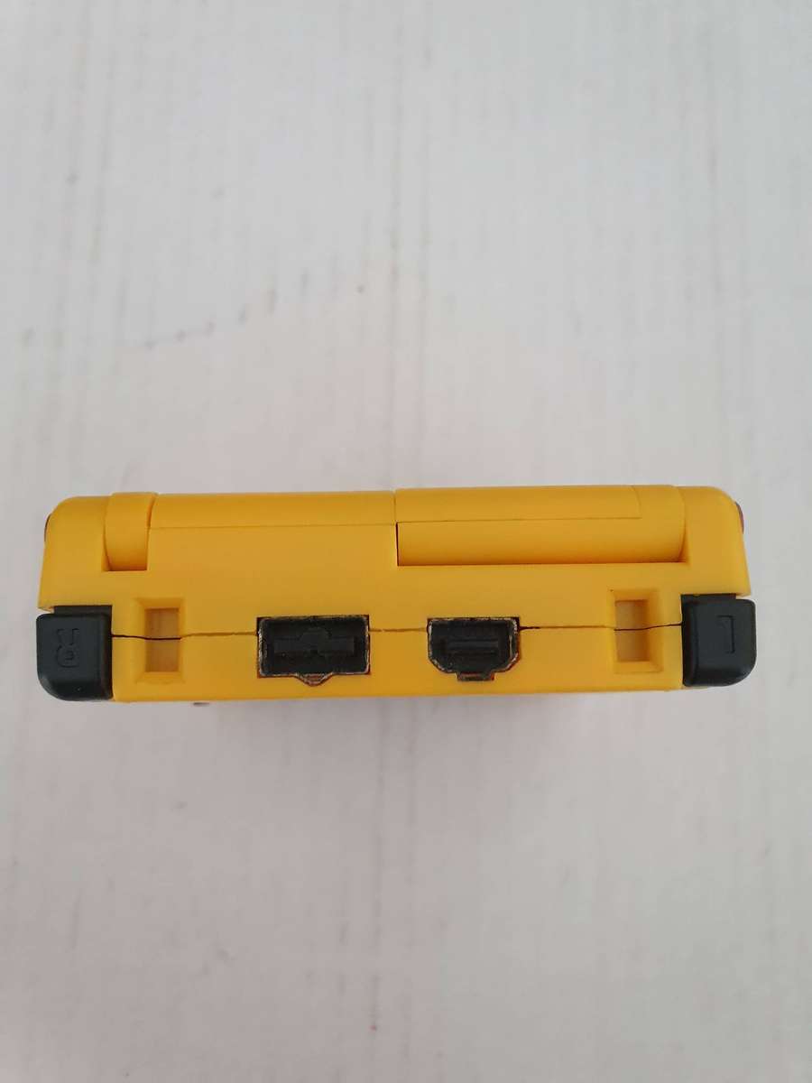 Nintendo Game Boy Advance SP Pikachu Handheld System - AGS-101 + Charger