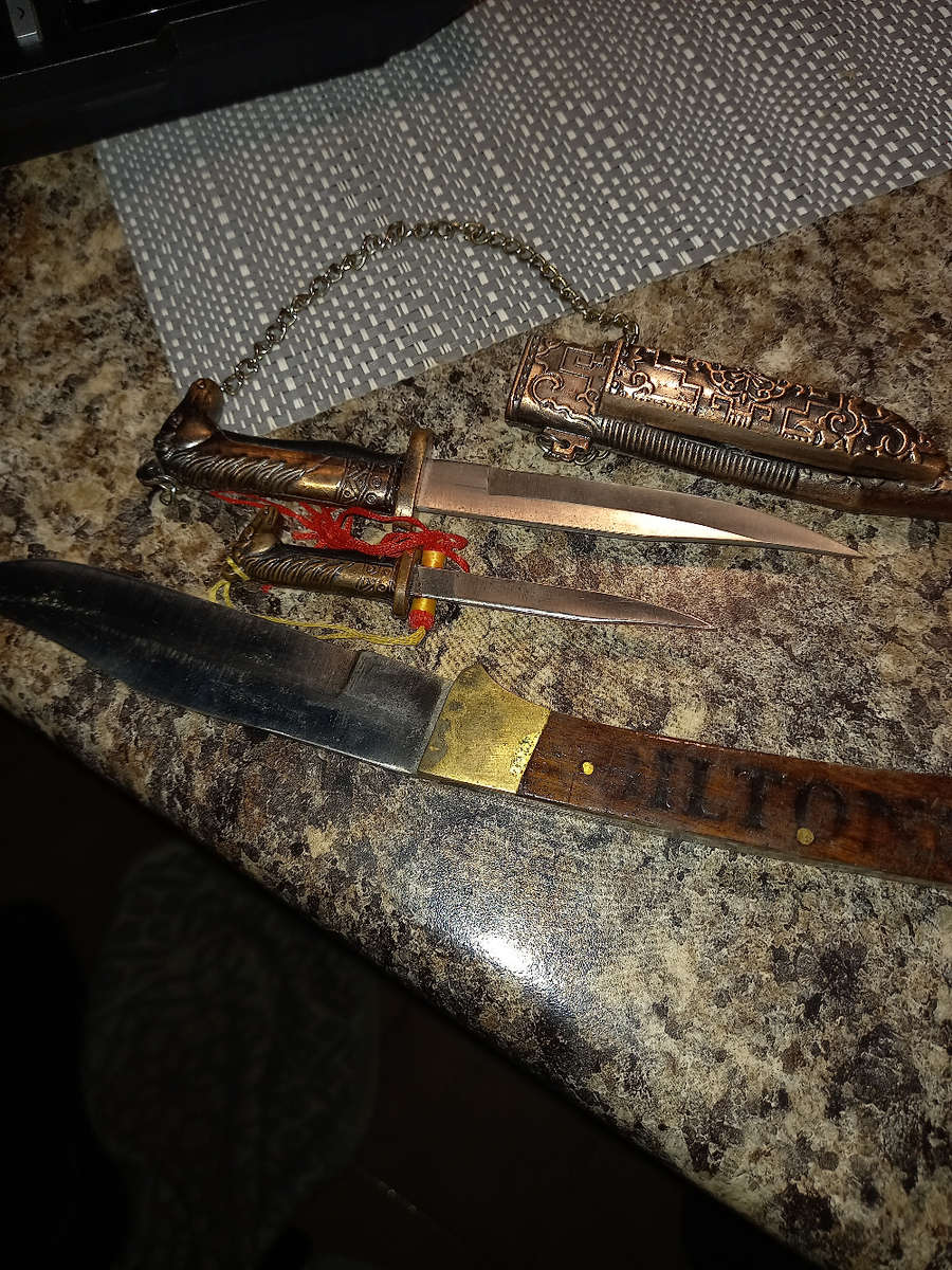 Biltong and double horse knife