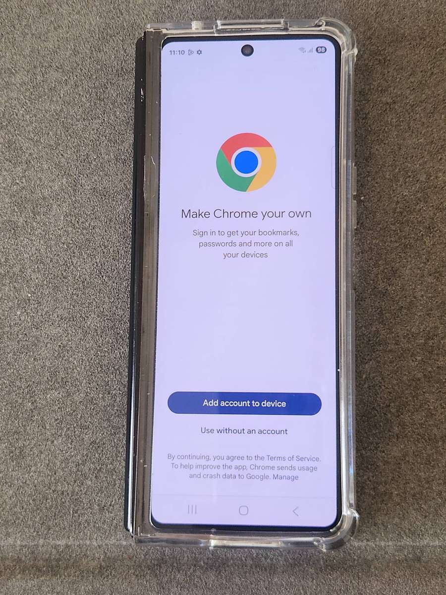 Samsung Galaxy Z Fold 3 12GB RAM 256GB Storage  Black