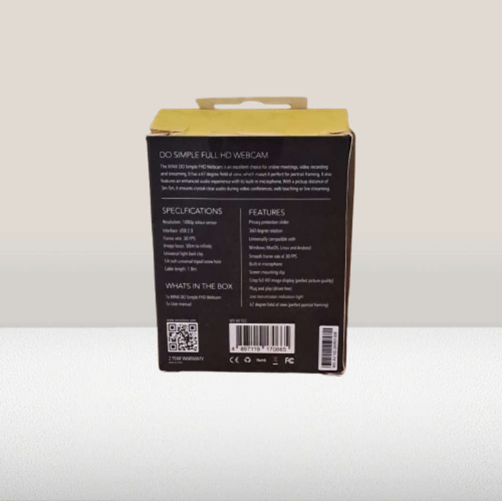 WINX DO Simple Full HD 1080P Webcam