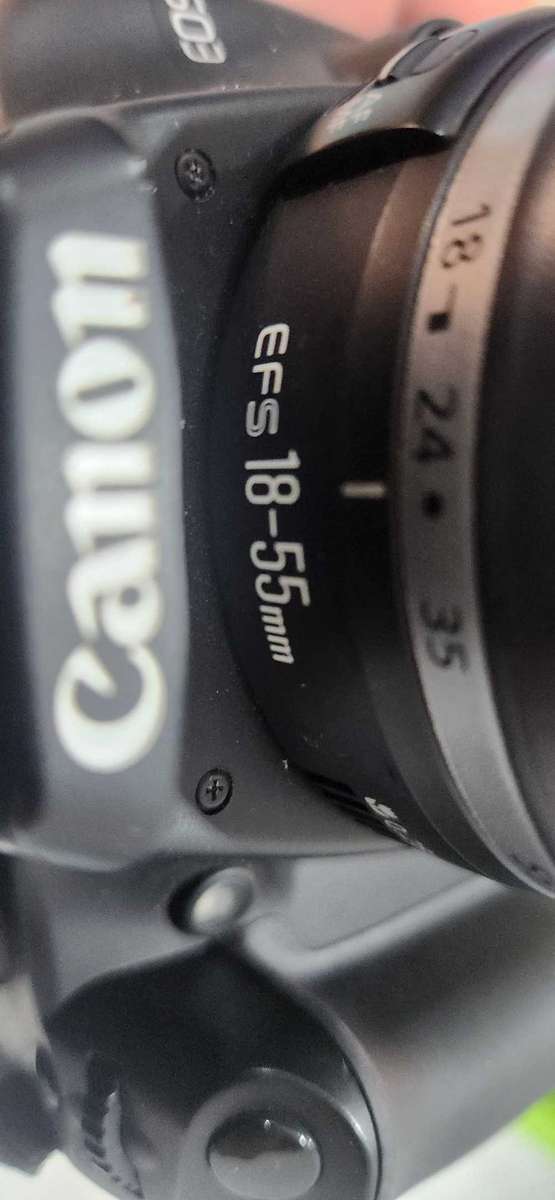 Canon 1000D camera + 2 lenses