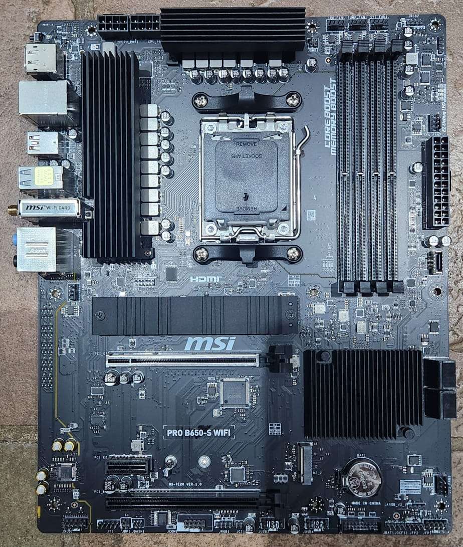MSI PRO B650-s WIFI motherboard