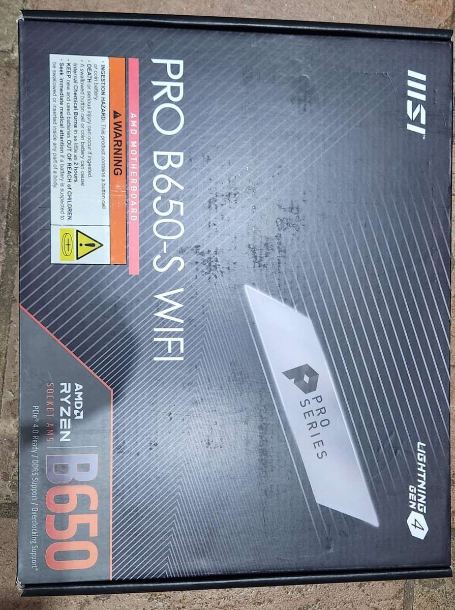 MSI PRO B650-s WIFI motherboard