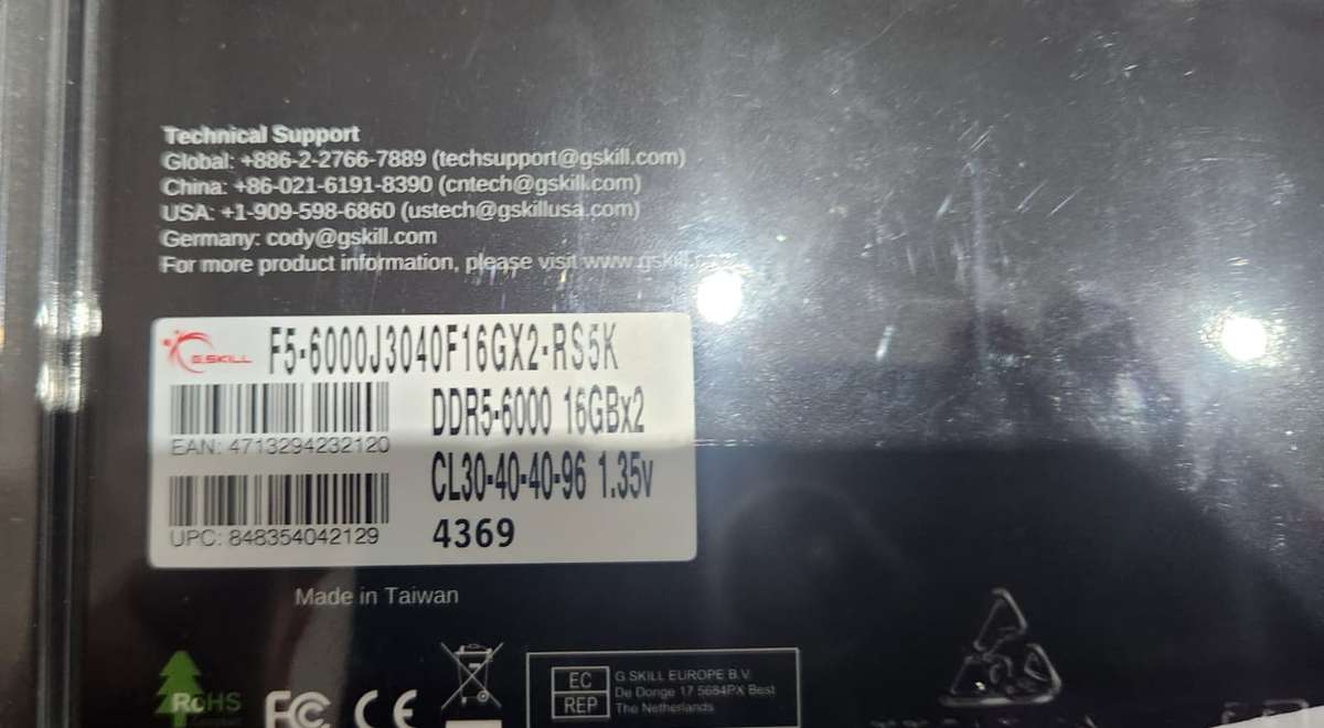 G.Skill Ripjaws s5 32gb