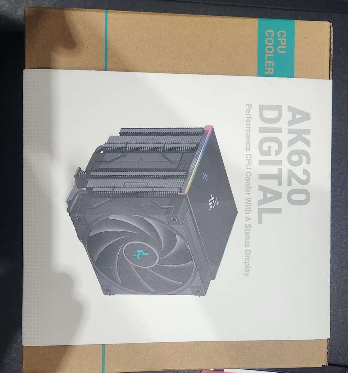 Deepcool AK620 Digital CPU cooler