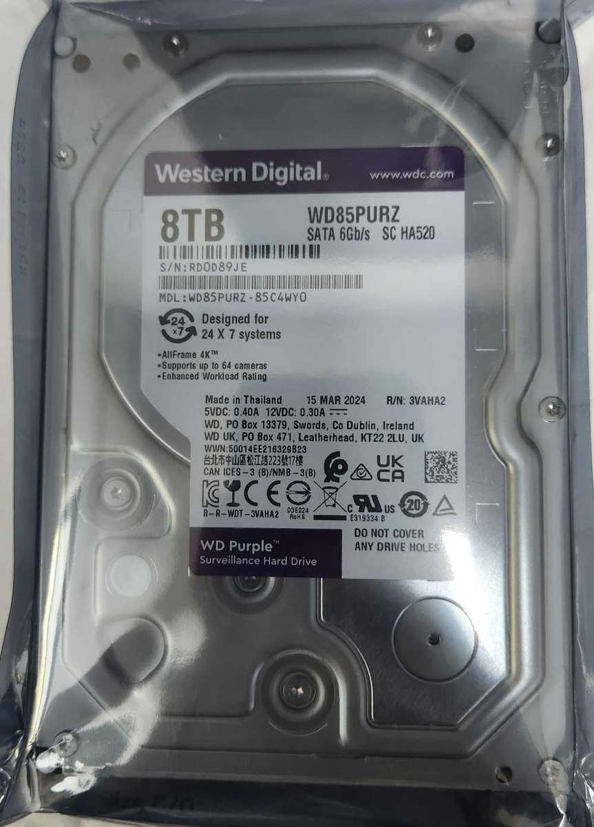 WD 8TB