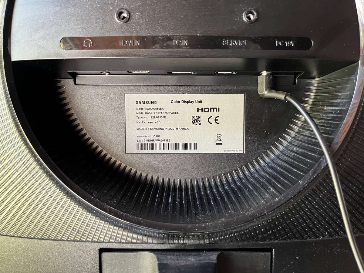 Samsung Odyssey G5 (27" Curved Gaming Monitor)
