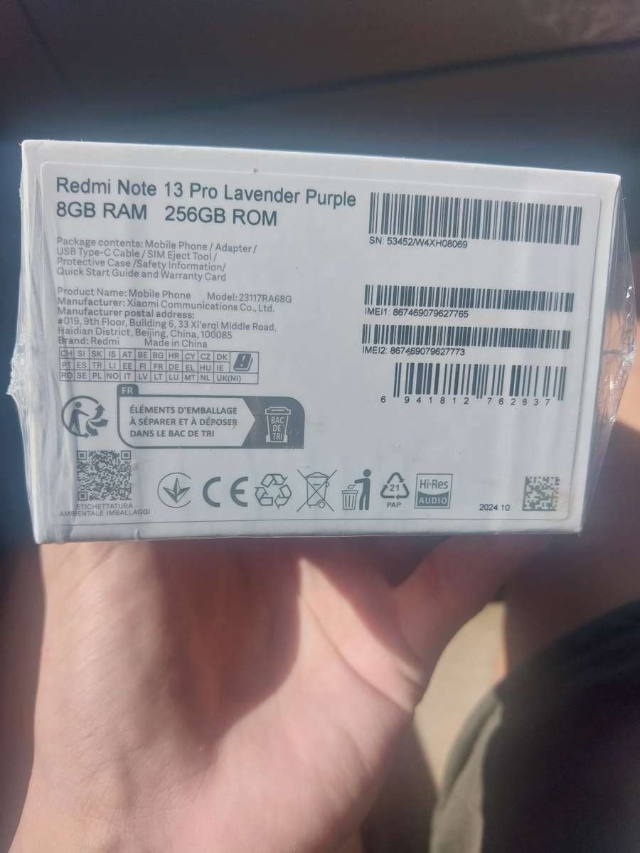 Redmi note 13 Pro 256GB 8GB