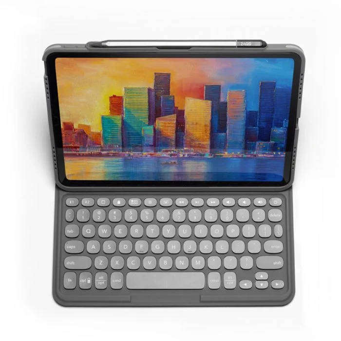 ZAGG iPad 12.9 Pro Wireless Keyboard Pro Keys and Detachable Case - Charcoal
