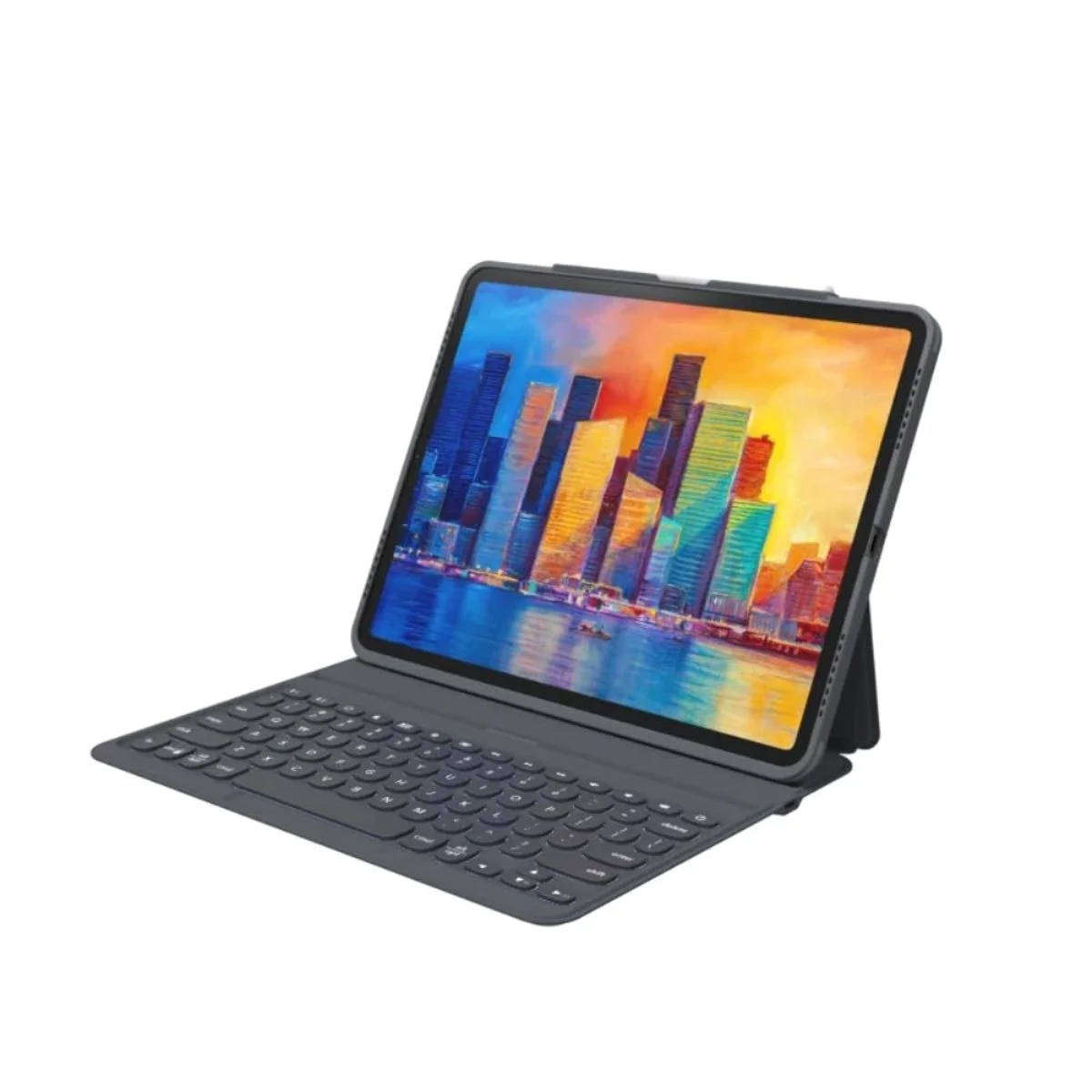 ZAGG iPad 12.9 Pro Wireless Keyboard Pro Keys and Detachable Case - Charcoal