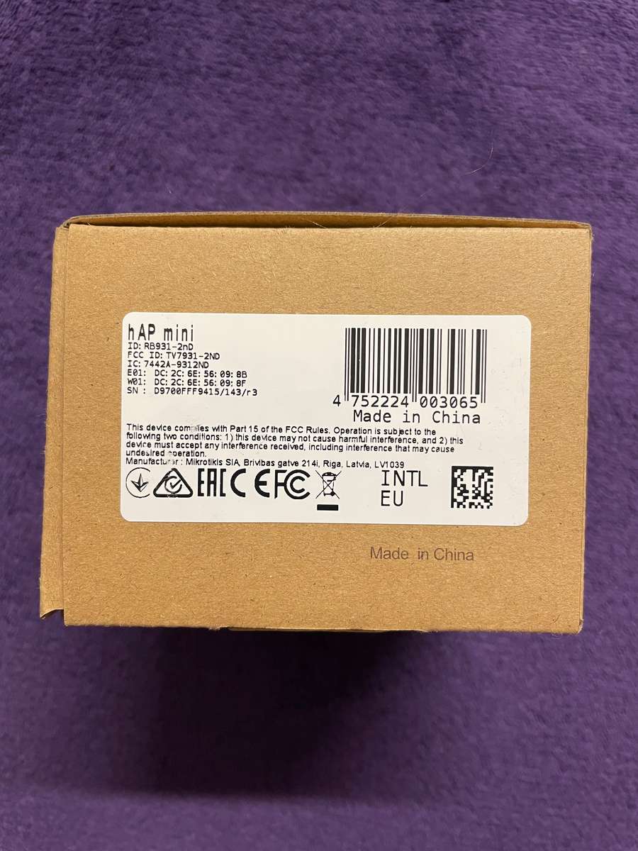 MikroTik hAP mini | WiFi Router | RB931-2nD