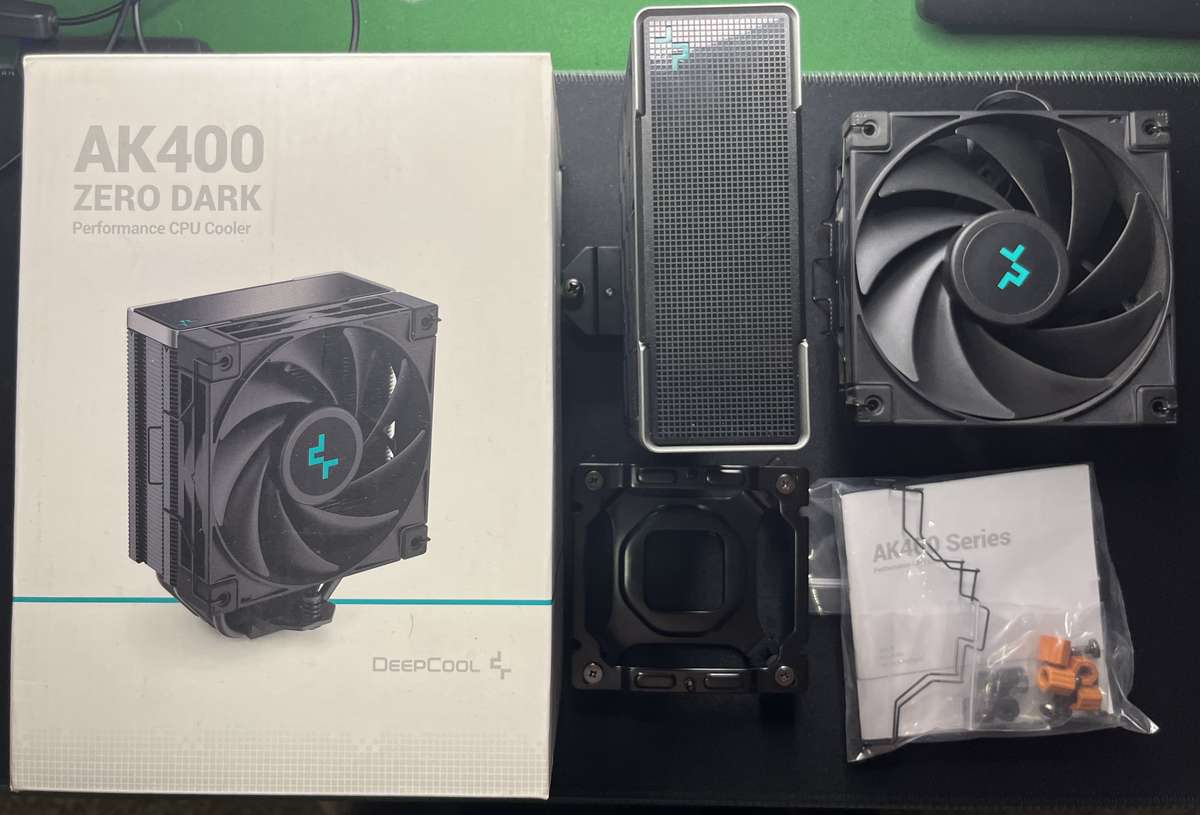 DEEPCOOL AK400 ZERO DARK - CPU COOLER