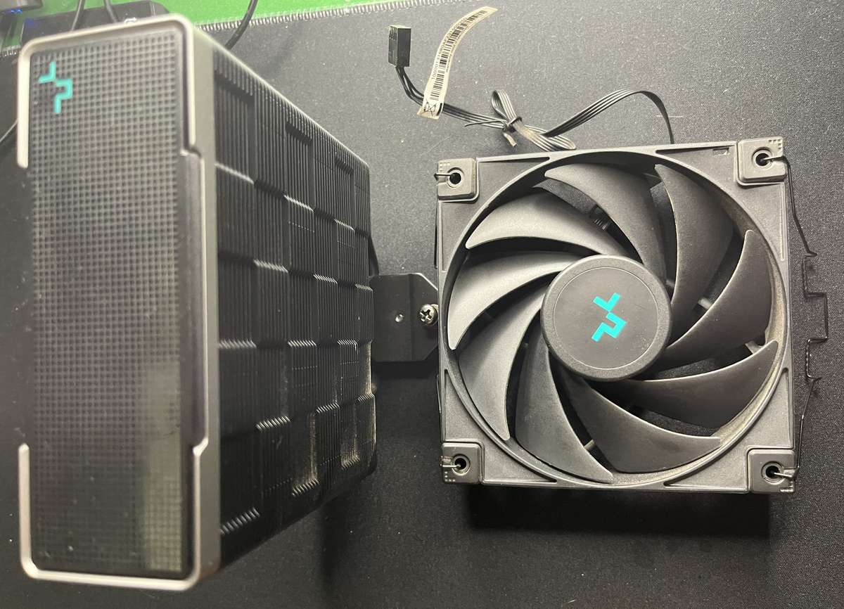 DEEPCOOL AK400 ZERO DARK - CPU COOLER