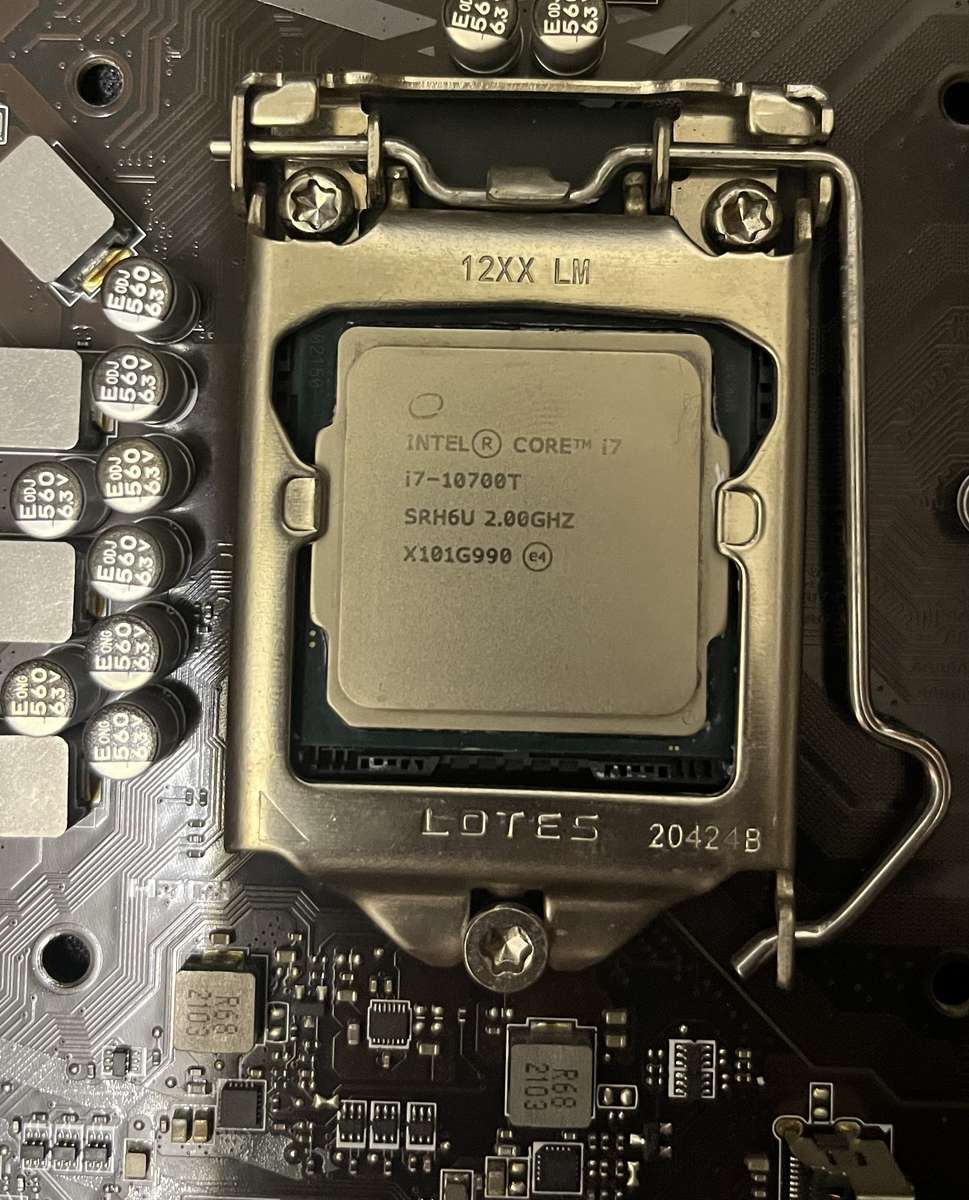 MSI H410M-PRO + INTEL CORE I7 10TH GEN CPU