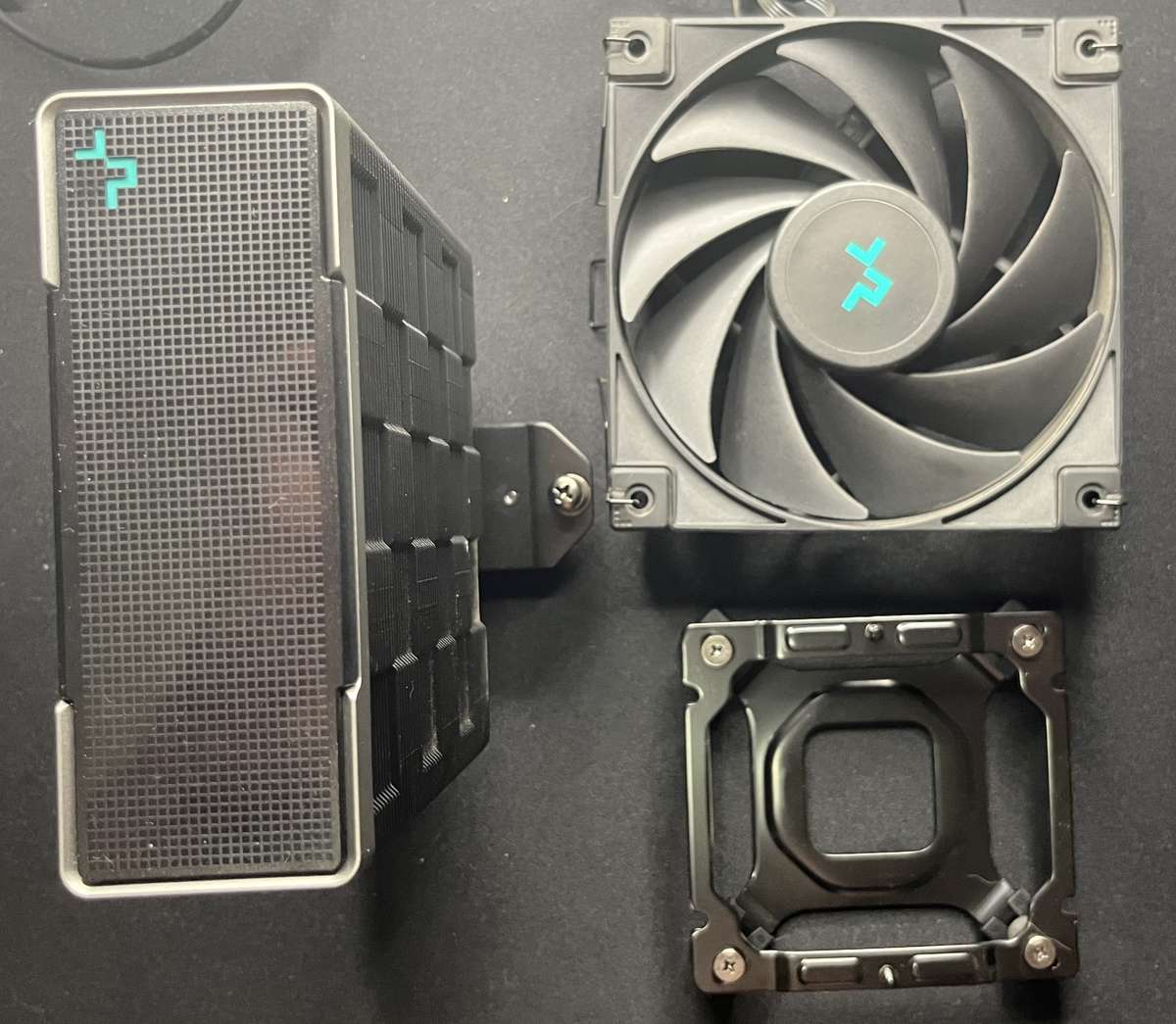 DEEPCOOL AK400 ZERO DARK - CPU COOLER