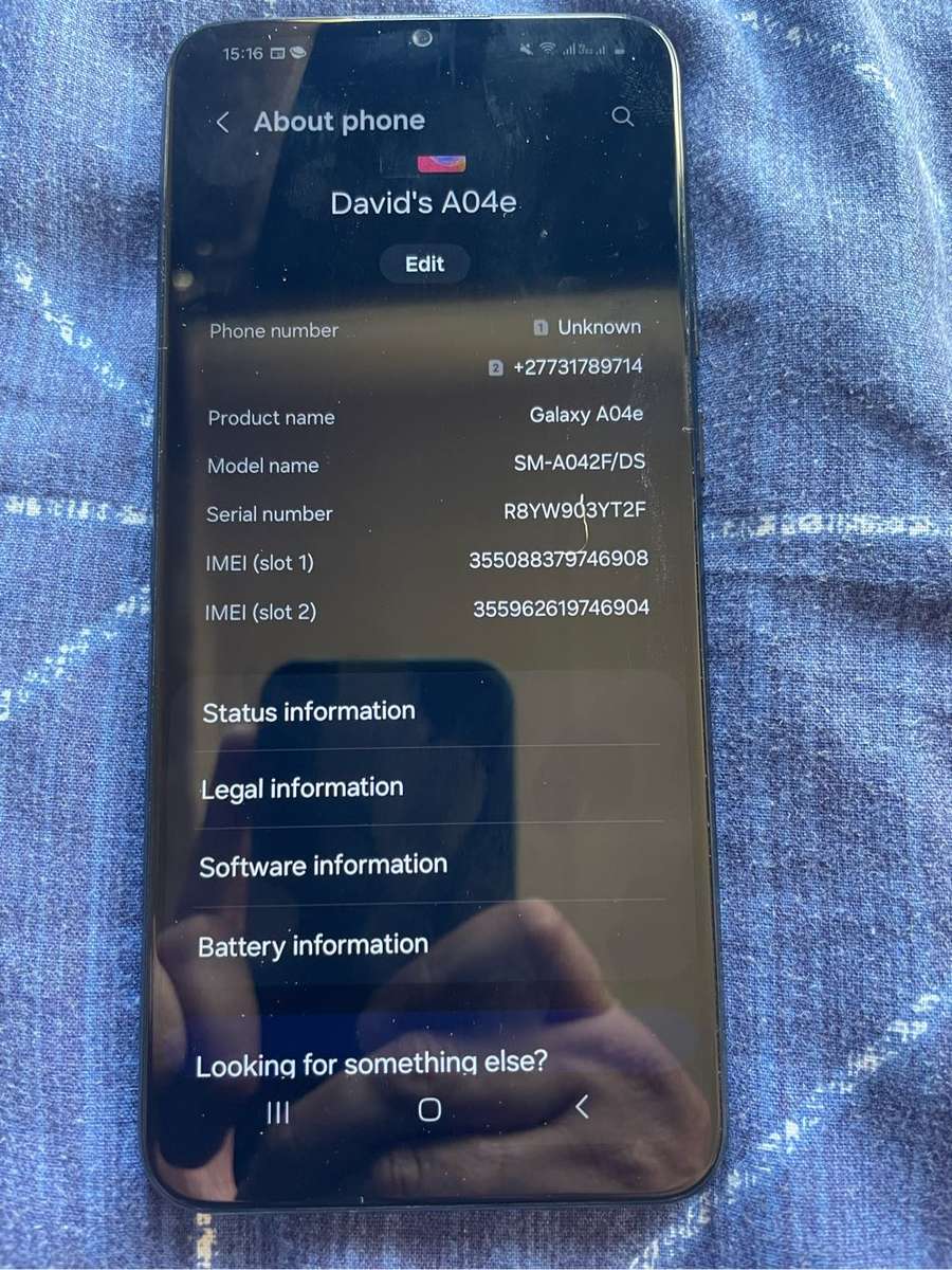 Samsung A04e dual sim