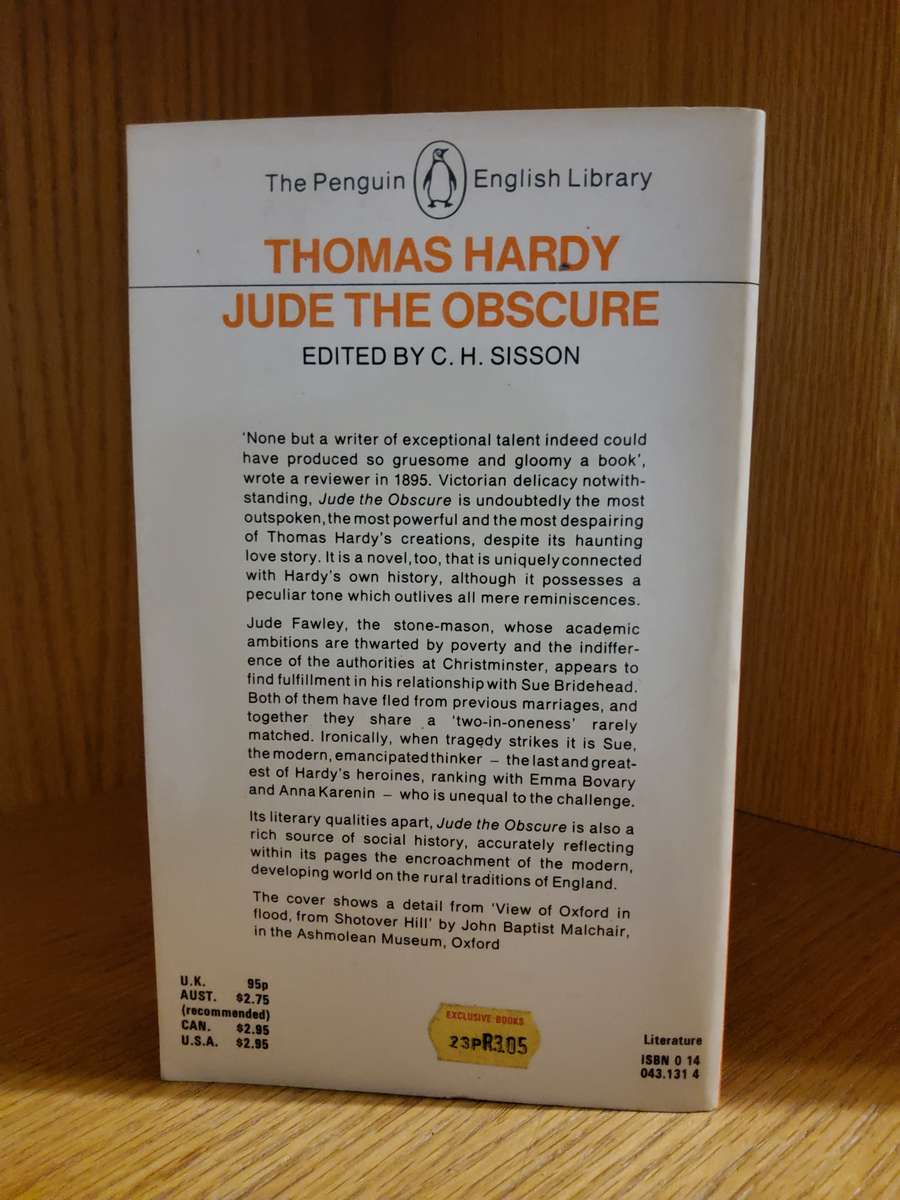 Jude the Obscure by Thomas Hardy
