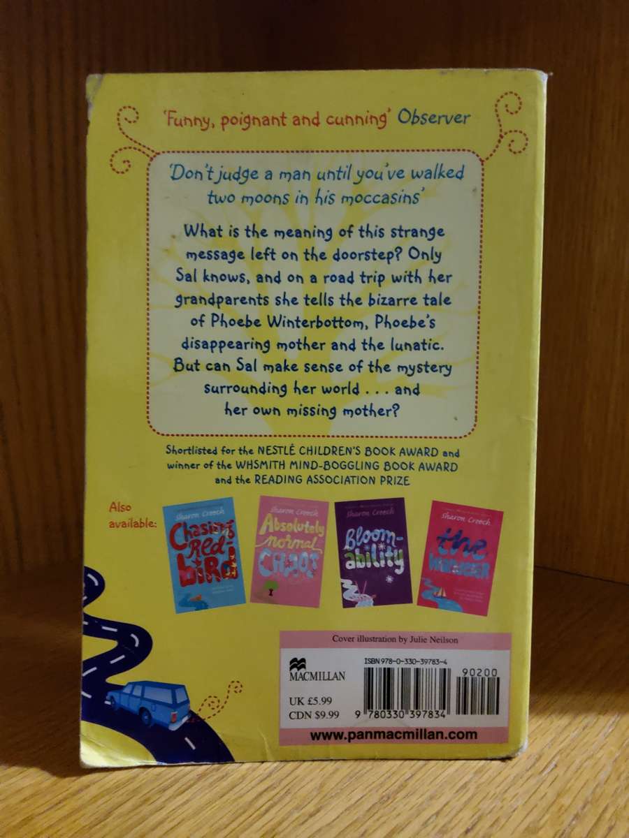 Walk two Moons by Sharon Creech