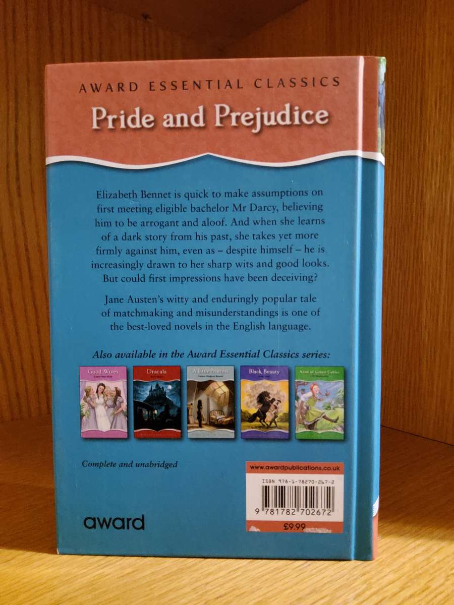 Pride and Prejudice by Jane Austen