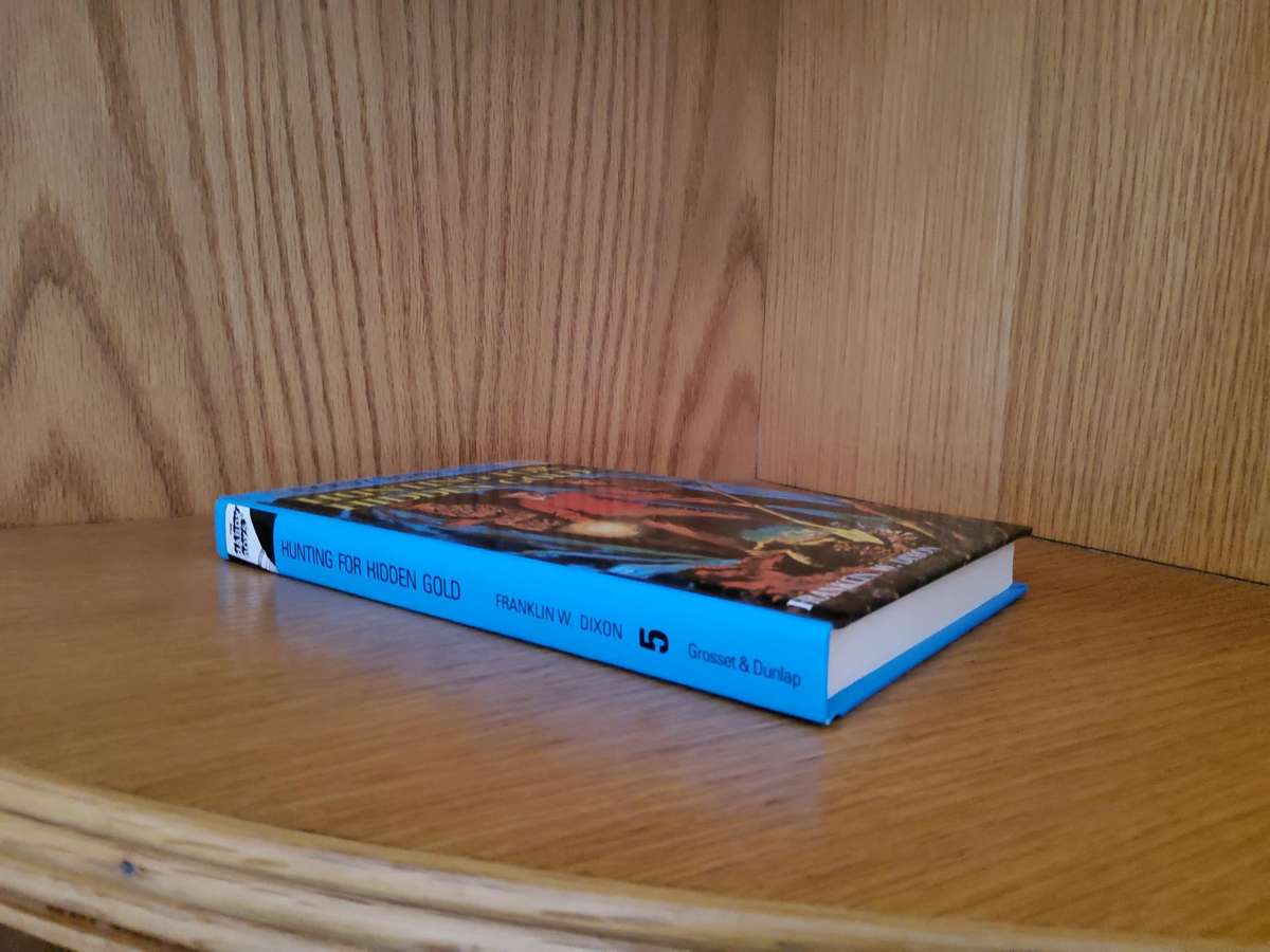 Hardy Boys Hunting for Hidden Gold Hardcover by Franklin W Dixon