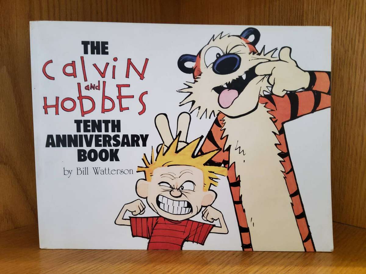 Calvin and Hobbes Tenth Anniversary Book by Bill Watterson