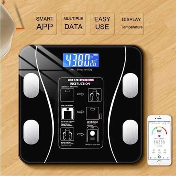 Digital Smart Bluetooth Body Weight & BMI Scale