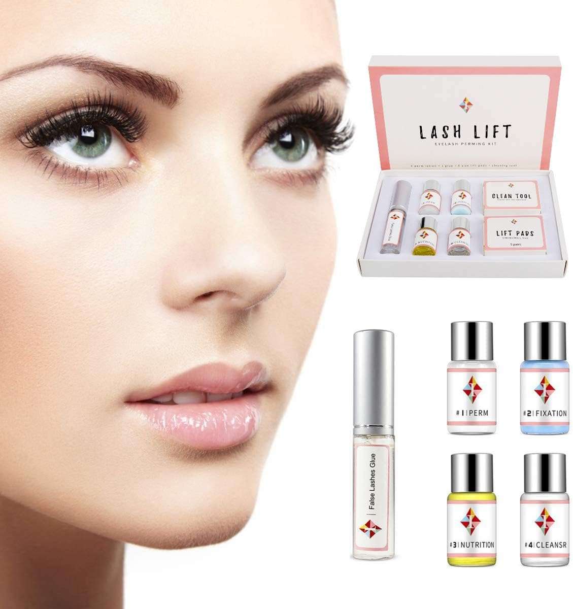 Lash Lift Kit & Eyebrow Lamination - DIY use at home- no experience needed