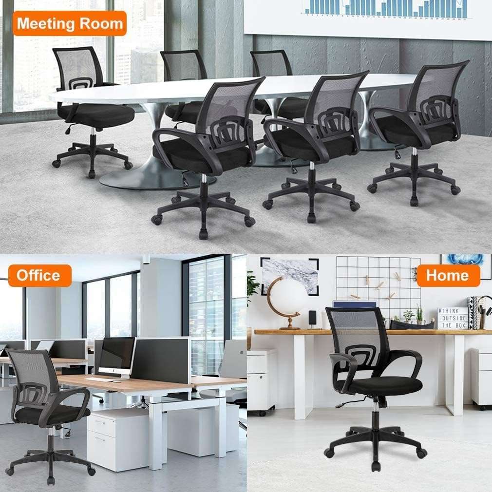 Office Chair Ergonomic Computer Chair Home Armchair Task Study Typist Chair