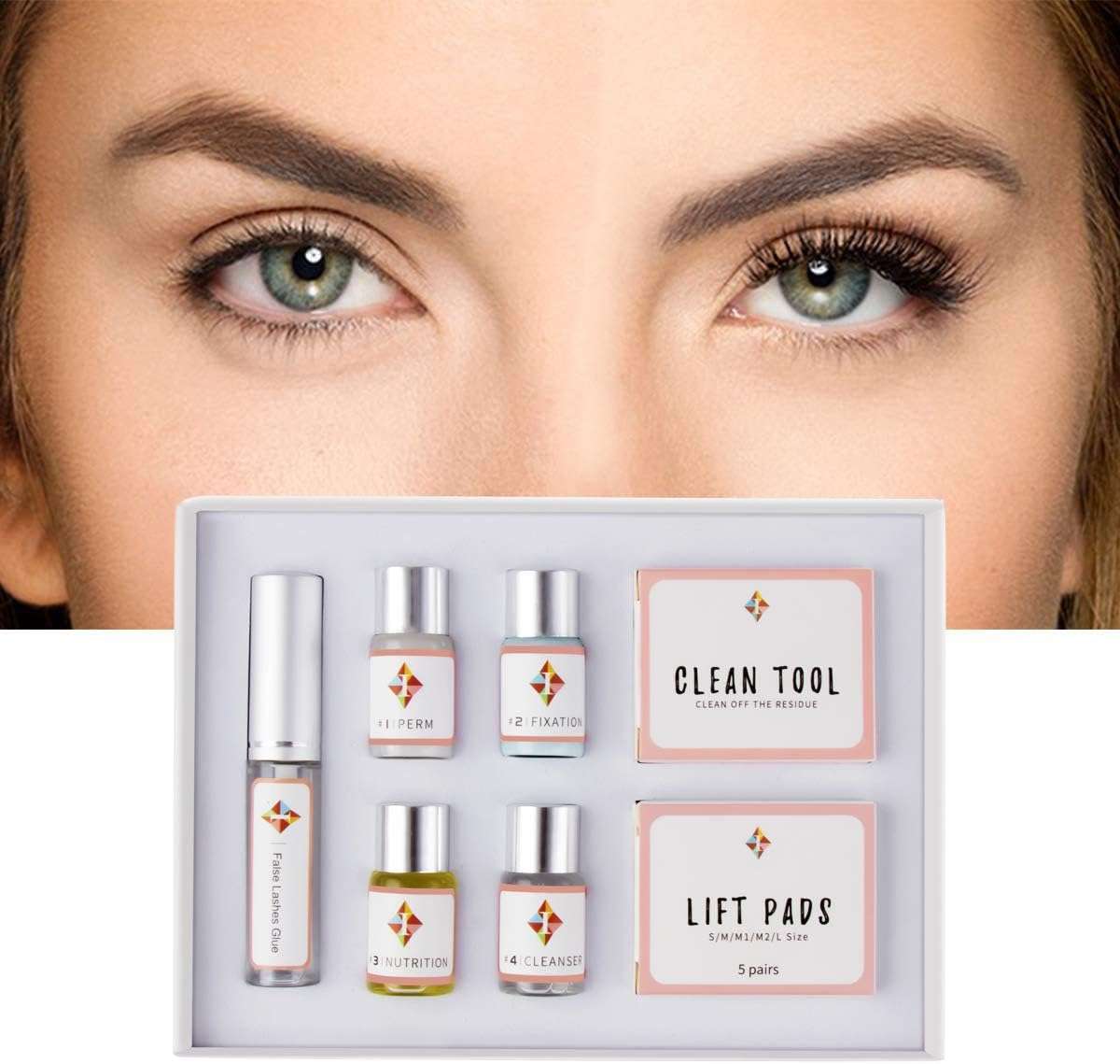 Lash Lift Kit & Eyebrow Lamination - DIY use at home- no experience needed