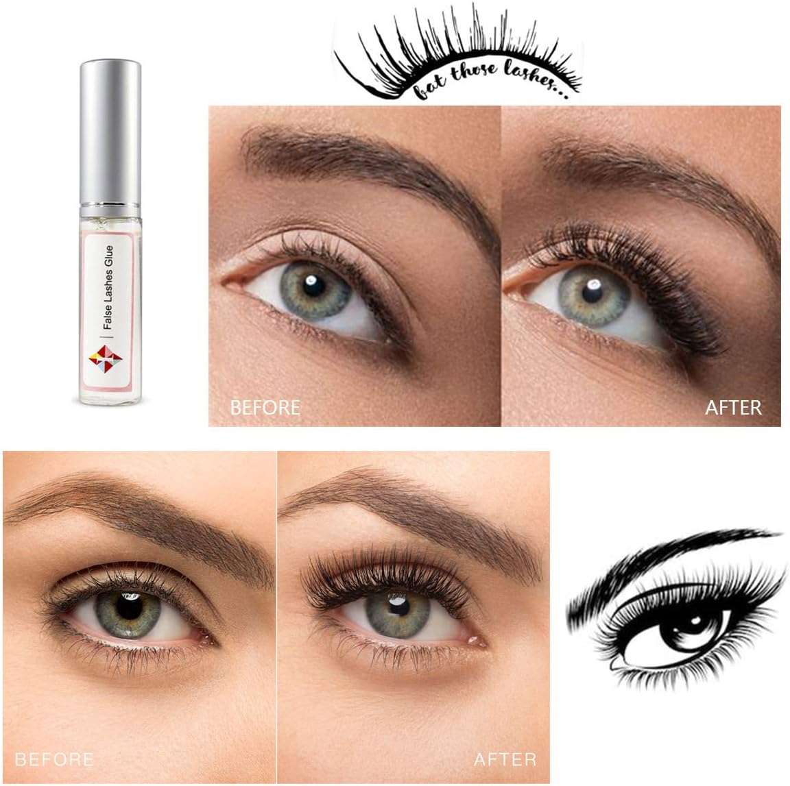 Lash Lift Kit & Eyebrow Lamination - DIY use at home- no experience needed