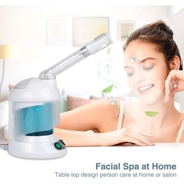 Portable Facial Steamer, Nano Ionic Face Steamer with 360° Sprayer Mist