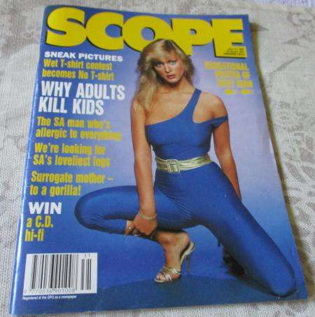 SCOPE MAGAZINE 31 JULY 1987 ( SIAN ADEY-JONES, ANNELINE KRIEL, WILD COAST SUN )
