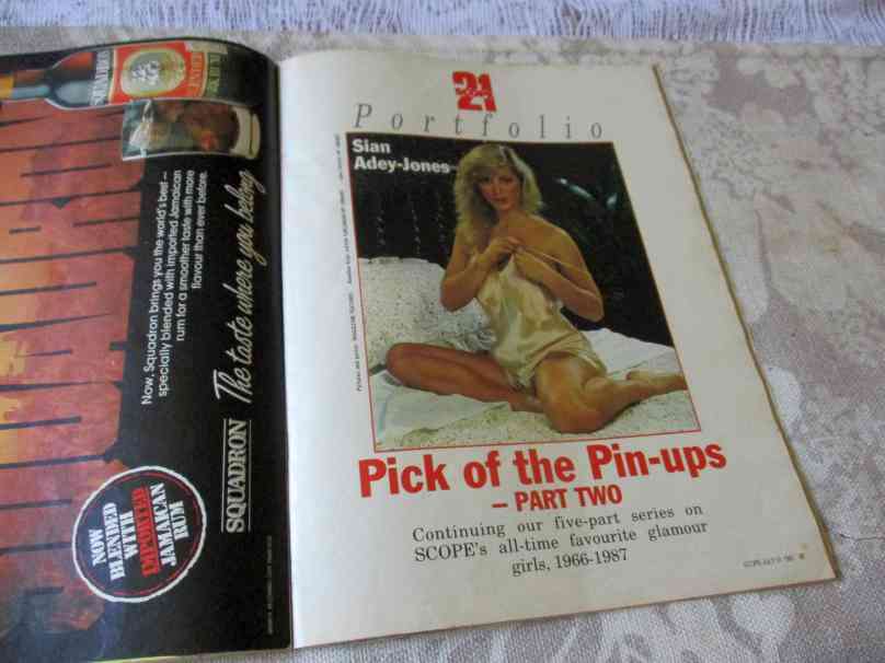 SCOPE MAGAZINE 31 JULY 1987 ( SIAN ADEY-JONES, ANNELINE KRIEL, WILD COAST SUN )