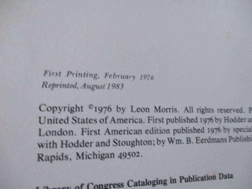 I BELIEVE IN REVELATION - LEON MORRIS