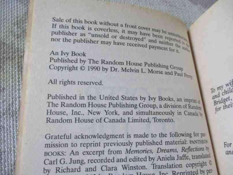CLOSER TO THE LIGHT - LEARNING FROM THE NEAR-DEATH EXPERIENCES OF CHILDREN - MELVIN MORSE